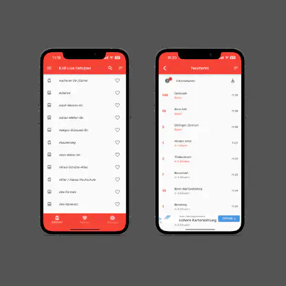KVB Live Fahrplan - Die beste Alternative zur offiziellen KVB App