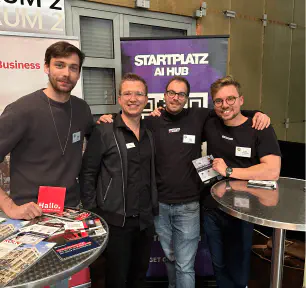 Zu Besuch bei einem Event des AI Hubs